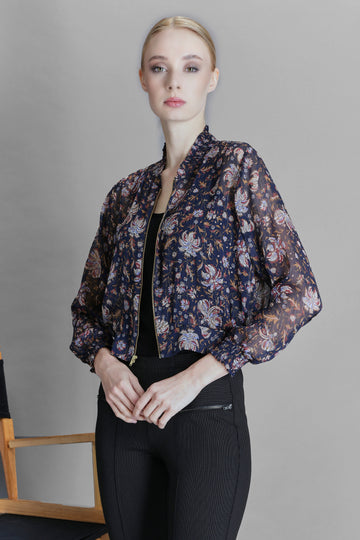Blousette | Navy Floral