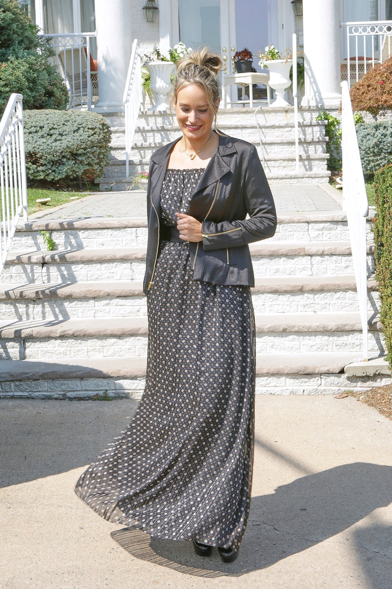 Addison Dress | Black Print AYSHA NY Addison Dress | Black Print AYSHA NY