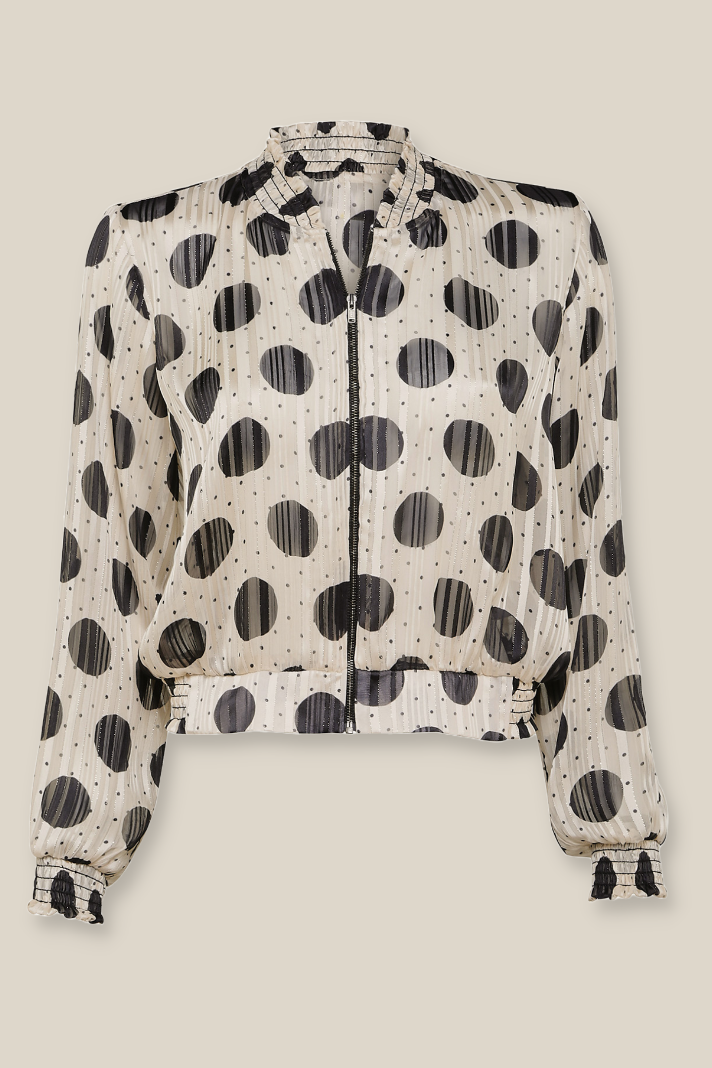 Blousette | Polka Dots Black & White