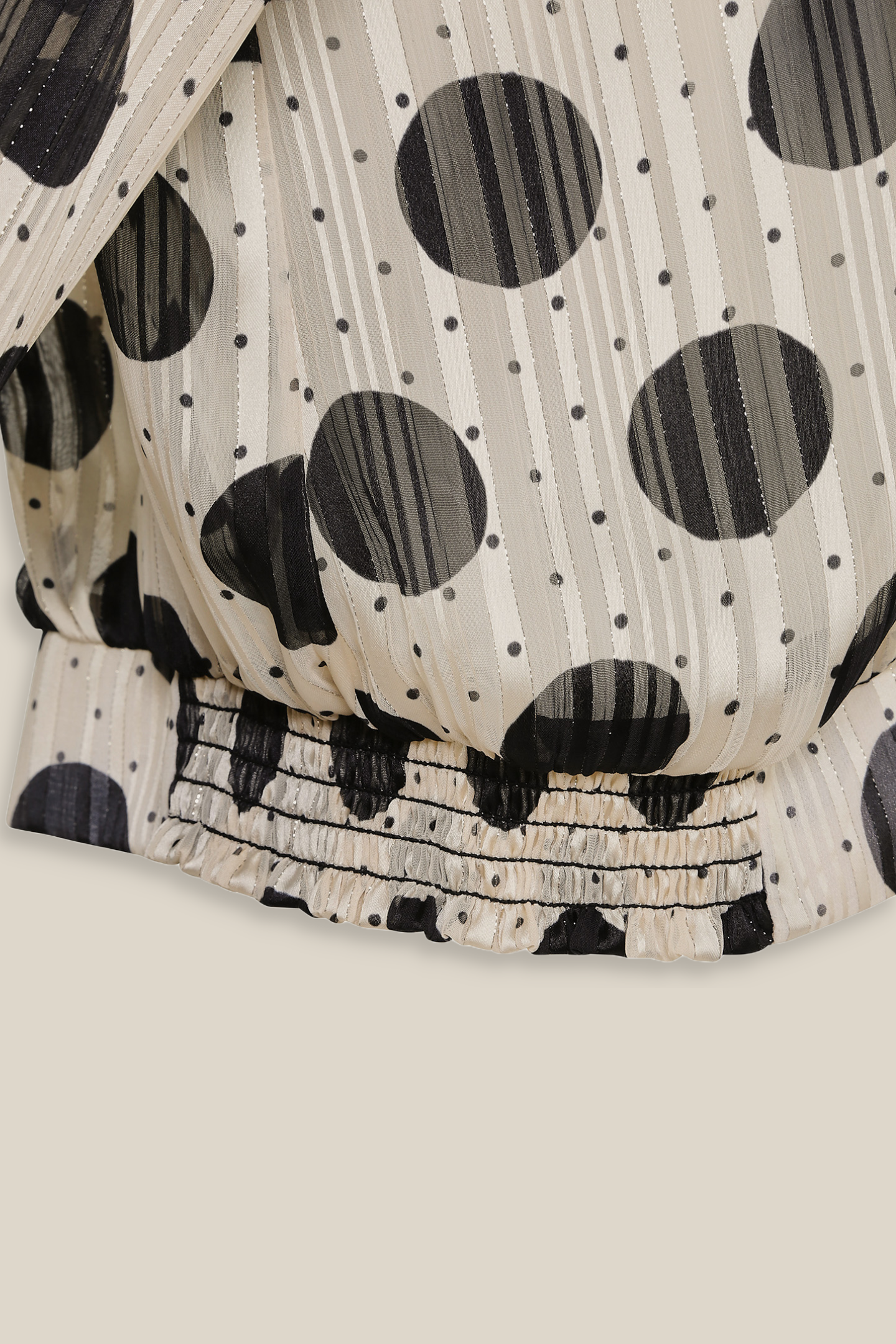 Blousette | Polka Dots Black & White