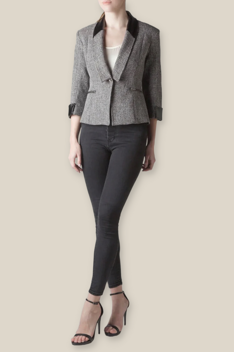 AYSHA Blazer | Tweed