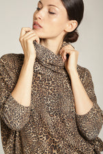 Knit Top | Leopard Print